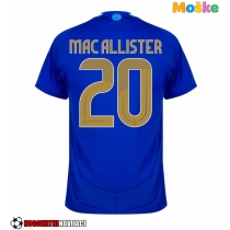 Moške Nogometnih dresov Argentina Alexis Mac Allister #20 Gostujoči Copa America 2024 Kratki rokavi